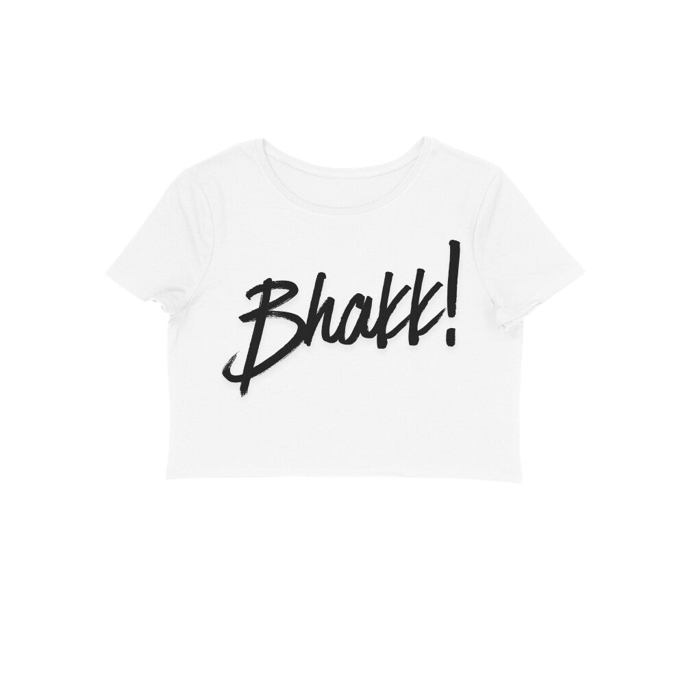 White crop top from the Gadbad women's collection